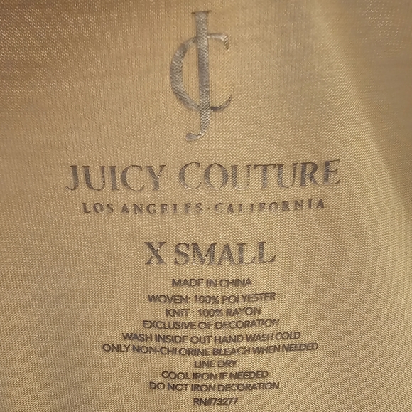 Juicy Couture Sleeveless Top with Beads and Sequins (XS) - Picture 6 of 6
